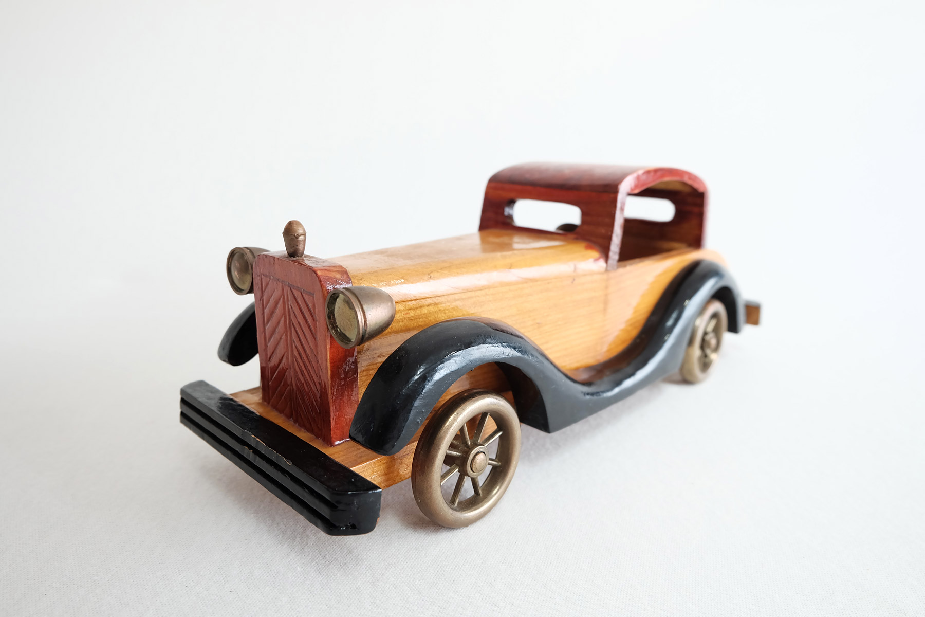 車の木製おもちゃ | ココロバエ 〜Cocorobae〜 アンティーク雑貨・骨董