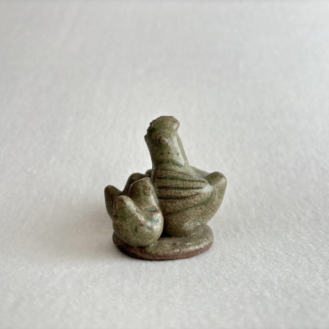 親子鳥の小さな置物 | ココロバエ 〜Cocorobae〜 アンティーク雑貨